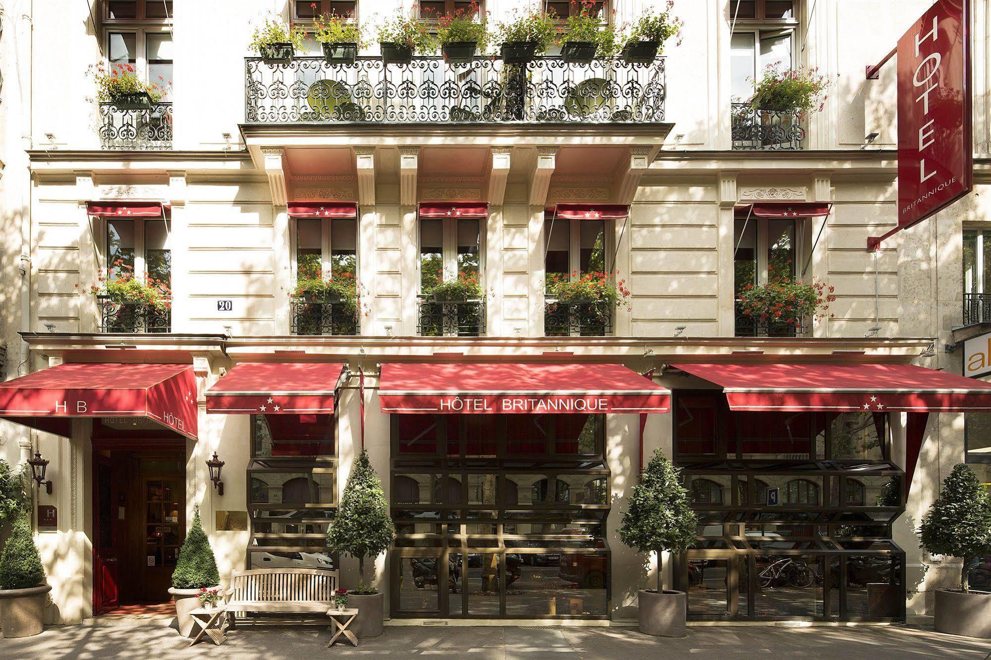 Hotel Britannique Paris Bagian luar foto